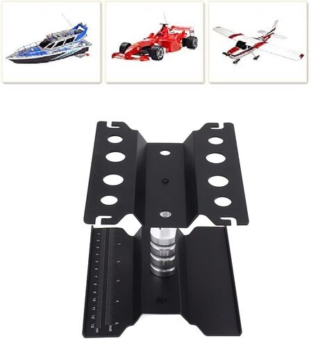 AYNEFY Rc Car Work Stand Display Table Aluminum 360 Degree Rotation Aluminum Alloy Maintenance Climbing Car Bracket Drone for Off Road Vehicle Shipping Drafting Tables (Black) in Kuwait