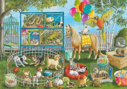Ravensburger Pet Fair Fun 35 Piece Jigsaw Puzzle for Kids - 05158 - Every Piece is Unique, Pieces Fit Together Perfectly in Saudi Arabia