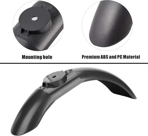 Tinkel Front Fender Front Mudguard Fender Replacement Compatible with Xiaomi M365 Pro,1S Electric Scooter in Kuwait