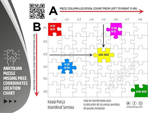 أحجية أناتوليان - ميلودي أوف ذا نايت، أحجية تركيب صور من 2000 قطعة، 3958، متعددة الألوان in Kuwait