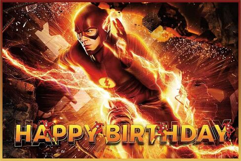 Hero Birthday Party Supplies,Party Supplies Birthday with 5 * 3ft Background Backdrop Birthday Banner, Party Supplies Birthday Boy Kids for Superhero Theme Party in Kuwait