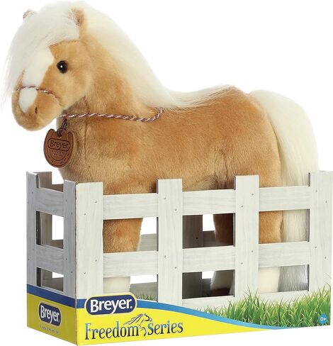 Breyer Aurora® Exquisite Morgan Stuffed Animal - Realistic Detailing - Imaginative Play - Brown 13 Inches in Saudi Arabia