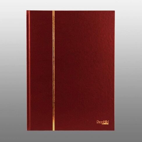 Prophila stamp album (new) 16 white sides, red cover in Saudi Arabia