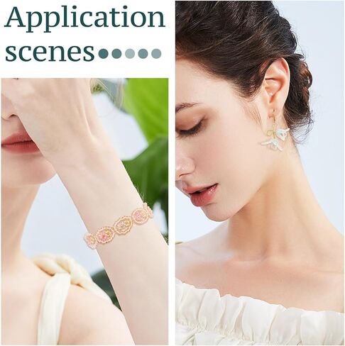 Beadthoven 5280pcs 2mm الخرز الزجاجي المضيء، متنوعة يتوهج في الظلام الخرز 11/0 جولة الخرز البذور الباستيل الملونة متوهجة صغيرة الخرز الشمسية الصغيرة DIY سوار قلادة صنع المجوهرات الحرف اليدوية in Kuwait