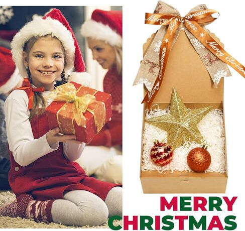 15 عبوة من صناديق هدايا 8×8×4 من يونيكوباك، صناديق هدايا كرافت مع اغطية للهدايا، صندوق اقتراح لوصيفة العروس، صناديق هدايا الكريسماس in Kuwait