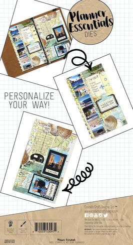 Elizabeth Craft Designs Elizabeth Craft Metal Die-Planner Filmstrip, Silver in Kuwait