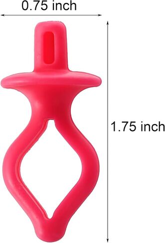 Elsjoy 100 Pieces Silicone Bobbin Holder, Thread Spool Holder for Stacking Bobbins on Spool Top & Preventing Thread from Unwinding, Bobbin and Thread Holder Clips for Embroidery, Quilting, Sewing in Saudi Arabia