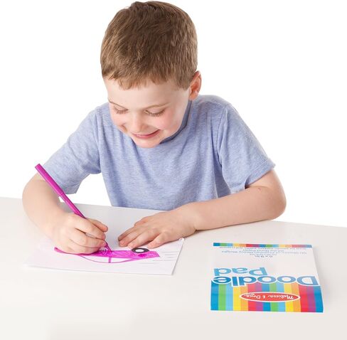 Melissa & Doug Doodle Pad (6 x 9 inches) With 50 Sheets of White Bond Paper in Saudi Arabia