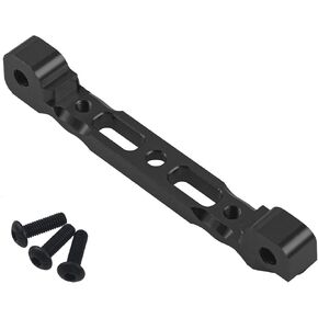 ShareGoo Metal Front Upper Suspension Arm Rear Bulk Mount Compatible with Arrma Kraton Typhon Senton Talion 1/8 RC Car Upgrade Parts (Black)