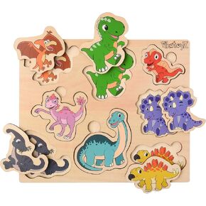 Wooden Puzzles for Toddlers 1-3 (Farm) in Kuwait
