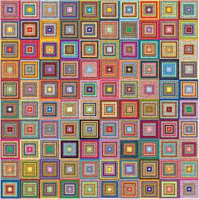 احجية مربعة ملونة للبالغين من 1000 قطعة، احجية جيغسو الفنية القديمة، احجية صلبة للتحدي المربعات الملونة للبالغين in Kuwait