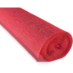 Crepe Paper Roll, Premium Italian Heavy 180 g, 13.3 sqft, Coral Charm Peony in Saudi Arabia