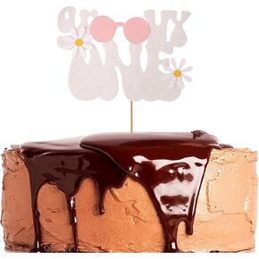 غلاف كعكة من جروفي وان - جروفي وان أول عيد ميلاد، ديكورات رائعة للحفلات واحدة، تزيين تزيين تزيين حفلة عيد الميلاد، تزيين تزيين تزيين عيد الميلاد الأول للأطفال in Kuwait