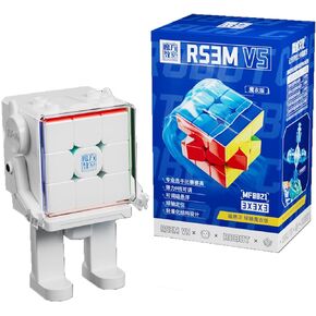 CuberShop Moyu RS3M V5 2023 مكعب سرعة مغناطيسي مزدوج التعديل 3x3، بدون ملصقات RS3M 2023 مغناطيسي 3 × 3 مكعب ميزانية، مكعب سرعة احترافي 3x3 (Moyu RS3 M V5 قياسي) in Kuwait