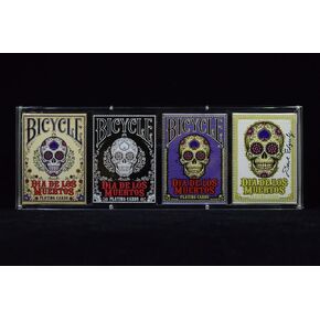Carat X4 Card Case for 4 Playing Card Decks - Strong Clear Acrylic Magnetic Seal in Saudi Arabia