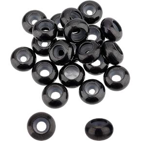 UNICRAFTALE 30pcs 8mm Stainless Steel Spacer Beads with Rubber Inside Slider Beads Stopper Round Beads for Necklaces and Bracelets Stainless Steel Color for Jewelry Making Hole 2 mm
