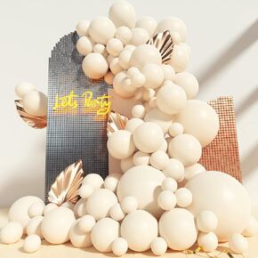 Black and Gold Balloon Garland Arch Kit Black White Metallic Gold Confetti Balloons for Graduation Birthday Party New Year Engagement Wedding Party Decorations in Kuwait