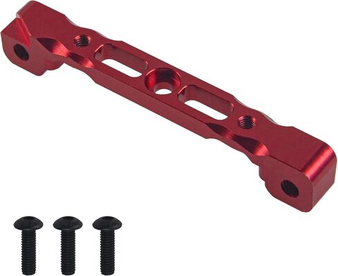 ShareGoo ذراع التعليق العلوي المعدني الأمامي الخلفي متوافق مع أجزاء ترقية السيارة Arrma Kraton Typhon Senton Talion 1/8 RC (أحمر) in Saudi Arabia