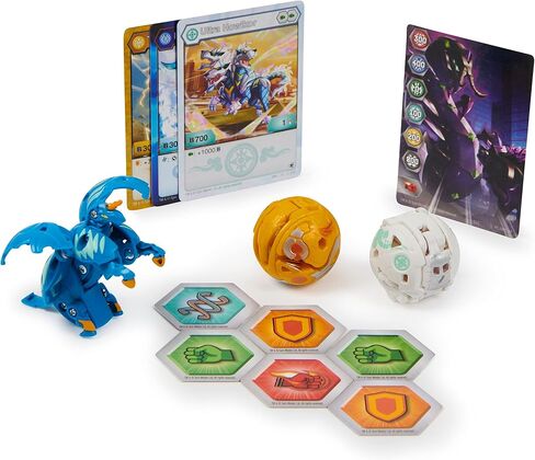 مجموعة باكوغان إيفوليوشنز للمبتدئين، 3 قطع، هاولكور ألترا مع نيو بيجاتريكس وتروكس، شخصيات مجسمة قابلة للتجميع، للأعمار من 6 سنوات فما فوق in Kuwait