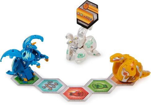 مجموعة باكوغان إيفوليوشنز للمبتدئين، 3 قطع، هاولكور ألترا مع نيو بيجاتريكس وتروكس، شخصيات مجسمة قابلة للتجميع، للأعمار من 6 سنوات فما فوق in Kuwait