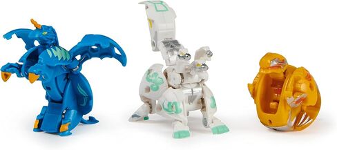 مجموعة باكوغان إيفوليوشنز للمبتدئين، 3 قطع، هاولكور ألترا مع نيو بيجاتريكس وتروكس، شخصيات مجسمة قابلة للتجميع، للأعمار من 6 سنوات فما فوق in Kuwait