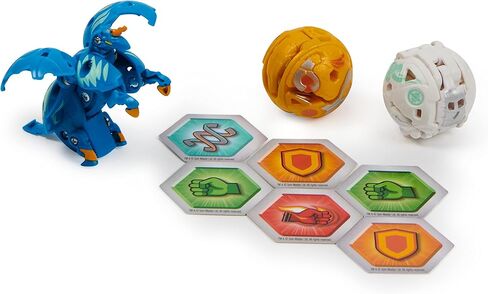 مجموعة باكوغان إيفوليوشنز للمبتدئين، 3 قطع، هاولكور ألترا مع نيو بيجاتريكس وتروكس، شخصيات مجسمة قابلة للتجميع، للأعمار من 6 سنوات فما فوق in Kuwait