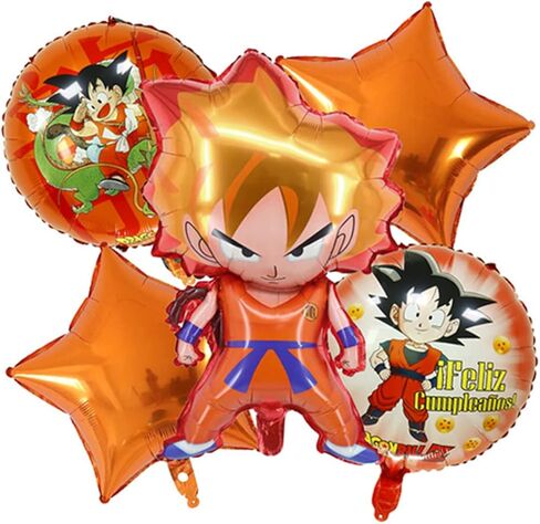 10Pcs Double Sided Different Pattern Balloons,Aluminum Film Material Party Decoration Balloons,Anime Theme Party Supplies,Kawaii Birthday Party Ballons in Kuwait