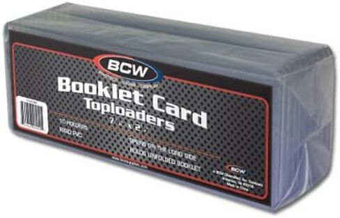 BCW Booklet Card Topload Holders - 10 ct in Saudi Arabia