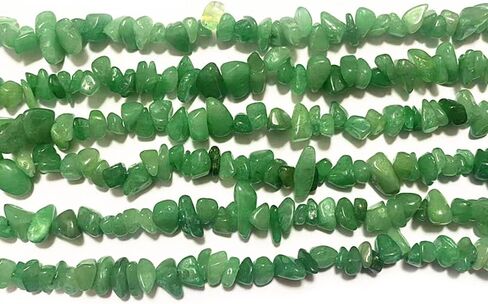 7-8mm Natural Blue Aventurine Gemstone Chips Beads Healing Crystals Waist Bracelets Necklace Kit Irregular Stone DIY Crafts Design Jewelry Making in Kuwait