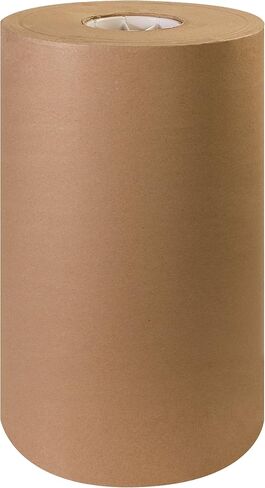 Aviditi Kraft Paper Roll, 50#, 15" x 720', Kraft, 100% Recycled Paper, Ideal for Packing, Wrapping, Craft, Postal, Shipping, Dunnage and Parcel (KP1550) in Kuwait