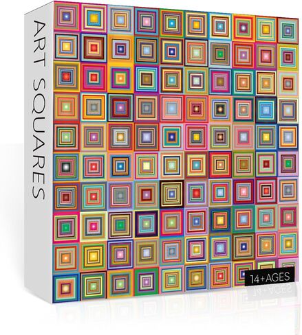 Impossible Puzzles for Adults 1000 Pieces, Difficult Color Squares Jigsaw Puzzles, Hard Challenge Puzzle for Adults in Kuwait