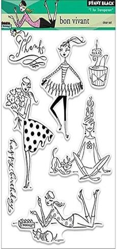 Penny Black Bon Vivant Decorative Stamp in Saudi Arabia