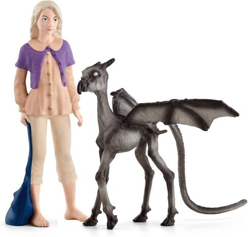 Schleich Wizarding World of Harry Potter 2-Piece Set with Luna Lovegood & Baby Thestral Collectible Figurines for Kids Ages 6+ in Saudi Arabia
