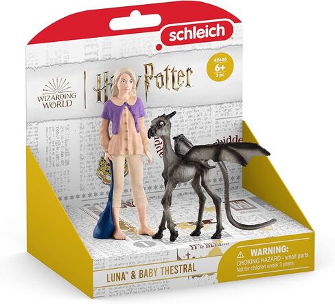 Schleich Wizarding World of Harry Potter 2-Piece Set with Luna Lovegood & Baby Thestral Collectible Figurines for Kids Ages 6+ in Saudi Arabia