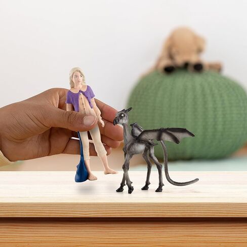 Schleich Wizarding World of Harry Potter 2-Piece Set with Luna Lovegood & Baby Thestral Collectible Figurines for Kids Ages 6+ in Saudi Arabia