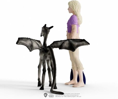 Schleich Wizarding World of Harry Potter 2-Piece Set with Luna Lovegood & Baby Thestral Collectible Figurines for Kids Ages 6+ in Saudi Arabia