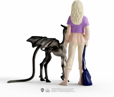 Schleich Wizarding World of Harry Potter 2-Piece Set with Luna Lovegood & Baby Thestral Collectible Figurines for Kids Ages 6+ in Saudi Arabia