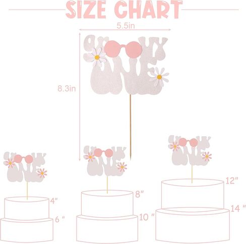 غلاف كعكة من جروفي وان - جروفي وان أول عيد ميلاد، ديكورات رائعة للحفلات واحدة، تزيين تزيين تزيين حفلة عيد الميلاد، تزيين تزيين تزيين عيد الميلاد الأول للأطفال in Kuwait