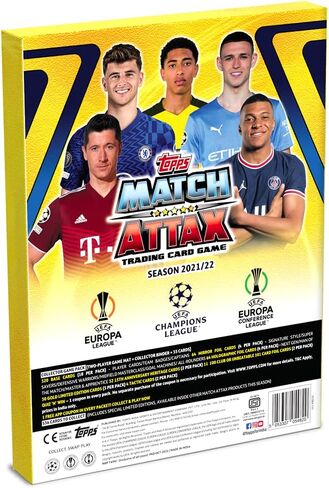 توبس مجموعة بطاقات بونانزا لدوري ابطال اوروبا ماتش اتاكس 2021/22 من مجموعة تي سي جي | بطاقات دوري ابطال اوروبا | ماتش اتاكس اكسترا in Kuwait