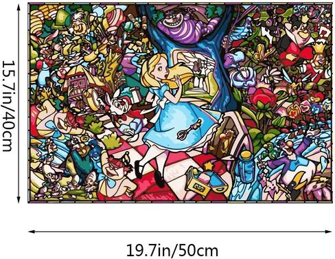 مجموعة طلاء من الاكريليك بالأرقام للبالغين والاطفال من ديزني اليس في بلاد العجائب in Kuwait