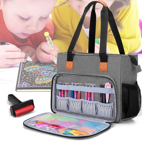 LUXJA Diamond Painting Carrying Case for A4 Light Pad, Purple in Saudi Arabia