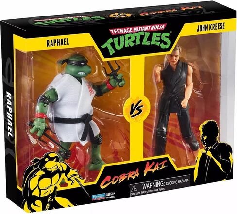 Teenage Mutant Ninja Turtles vs. Cobra Kai Raph vs. John Kreese 2 Pack in Saudi Arabia