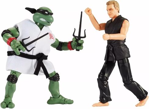 Teenage Mutant Ninja Turtles vs. Cobra Kai Raph vs. John Kreese 2 Pack in Saudi Arabia