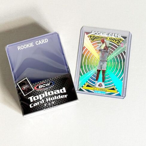 Pack of 25 BCW 3 x 4 Topload Card Holders White "Rookie Card" toploads in Saudi Arabia