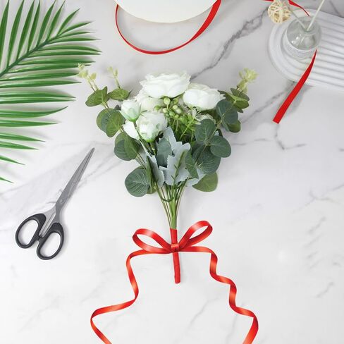 Polyester Ribbon for Gift Wrapping, 3/8 Inch x 100 Yards Decorative Ribbon for Wedding, Sewing,Party Decoration, Bows Bouquet, and DIY Crafts (3/8" x 100 Yards, Purple) in Kuwait