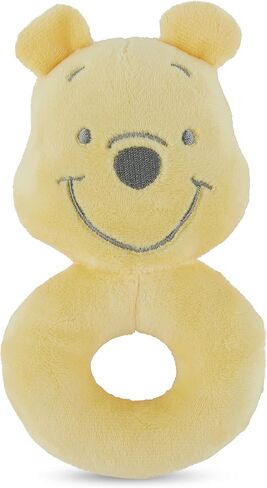 Disney Mickey Mouse and Goofy Assorted Plush Lovie Rattle Set Pack of 2 - Soft and Cuddly Plush Material, Built-in Rattle for Sensory Stimulation,Vibrant Colors and Intricate Details in Saudi Arabia