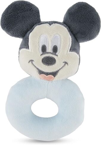 Disney Winnie The Pooh and Tigger Assorted Plush Lovie Rattle Set Pack of 2 - Soft and Cuddly Plush Material, Built-in Rattle for Sensory Stimulation,Vibrant Colors and Intricate Details in Kuwait