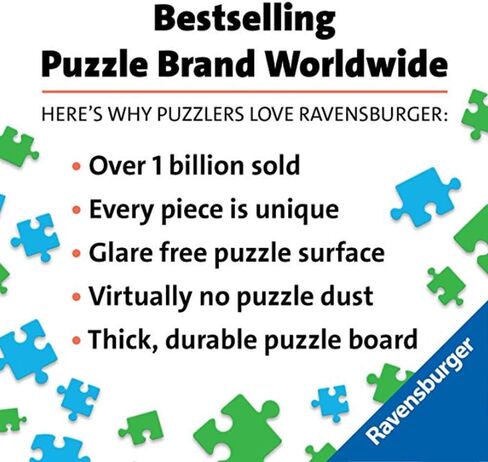 Ravensburger 16830 Typefaces - 500 PC Puzzles for Adults – Every Piece is Unique, Softclick Technology Means Pieces Fit Together Perfectly in Saudi Arabia