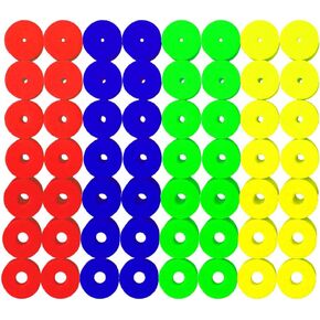 سدادات مخيطة متعددة الألوان ZH سدادات إبر ✿ 5/3.5/4.5/5.5/6.5/7.5/8.5مم للحياكة/السروكيه/إلخ. هدية للحياكة. in Kuwait