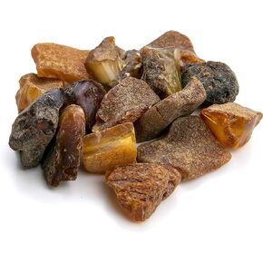 Raw Amber Stones – Certified Handmade Natural Unpolished Loose Ambar Piedra for Crafting Jewelry and Beads Polishing - Amber Culture